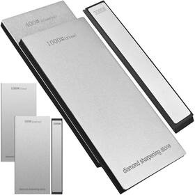 Aomurvexz 743267701326 Diamond Sharpening Stone Set Coarse 400 Grit/fine 1000# / Extra Fine 3000 Gr