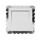 Apl-101 Simply Baked Appetizer Plate Metallic Silver 748690554143