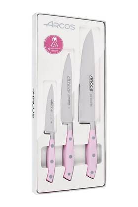 855100 Arcos Forged Professional Kitchen Knives Set. 3 Cooking For Cutting An