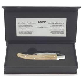 Tk-lfk01 Artenostro Topknife Laguiole 7-5/8 Inch Multipurpose Folding Knife - Maple Wood Handle