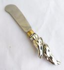 Arthur Court Hot Chili Peppers Cheese Spreader Butter Knife Vintage