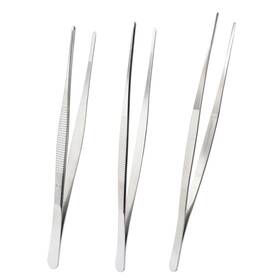 Auvo24020112 Auvotuis Stainless Steel Food Tweezers Kitchen Tongs Set Of 3 Cooking Tweeze