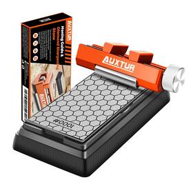 Gfgf44f5677 Auxtur Sharpening Stone With Honing Guide Tool Set For Woodworking Flattening
