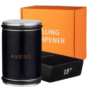 Axieso 850773001090 Rolling Knife Sharpener Kit - Roller Sharpening Tool With Diamon