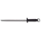 Az595a11da69252-us Imported Black Handled Forged Sharpening Steel Each