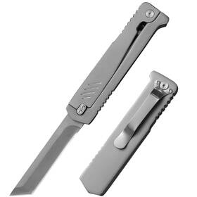 Azhu 757567615306 Folding Pocket Knife 9inch D2 Steel Blade Hunting Knives For Men