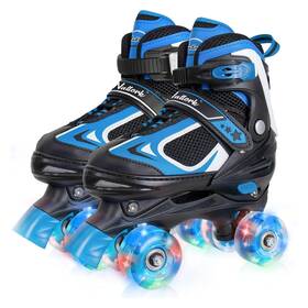 Basynol 784529182095 Nattork Kids Roller Skates For Boys Girls 4 Sizes Adjustable Wi