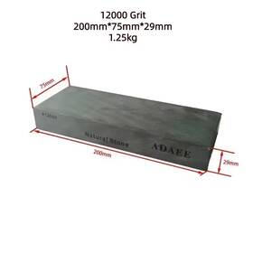 Bbtee 445042878843 8 Inch Natural Whetstone Knife Sharpening Stone Razor Sharpener 200mm 75mm 29mm