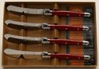 Bck46487 Jean Dubost Laguiole Spreaders In Craft Box Red 3219330954557