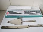 Beaded Towle Silverplate Cake Knife Pastry Server Set New In Box 044228102054