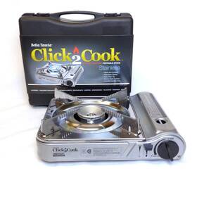 Bella Tavola Bt-5000 Click2cook Stainless Butane Powered Portable Stove