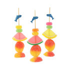 Bf-12-117-in Cibowares Dolphin Bamboo Food Drink Party Decor Picks 813797024087