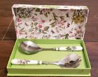 Bg1107 Portmeirion New In Box Botanic Garden Salad Servers