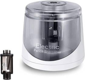 Bfeps001 Bienfun Pencil Sharpeners Electric Sharpener Battery Operated Eps02 White