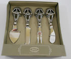 Bkp Halloween Scary Mask Cheese Spreader Serving Set Pieces