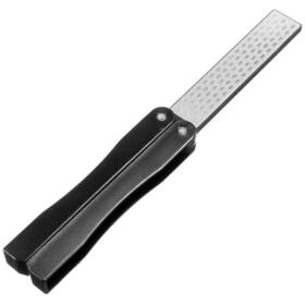 Bluedery 414741323076 Portable Double-sided Diamond Sharpener - 400/600 Grit For Garden Outdoor A