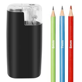 Dd-ty61 Bocyteopr Portable Battery-powered Electric Pencil Sharpener Compact Design For Black