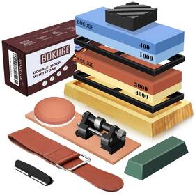 Bokuge-m180s Bokuge Knife Sharpening Stone Professional Whetstone Sharpener 4 Side Grit