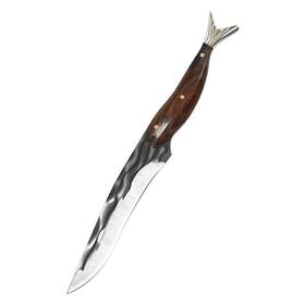 Adlqd-tgd16 Bopoti 10.24-inch Fish Fillet Knife High Carbon Stainless Steel Flexible Narrow Blad