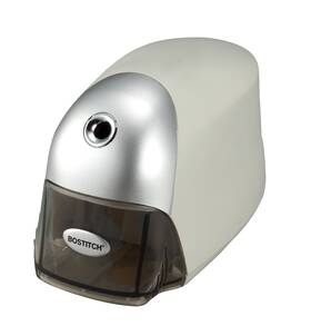 Eps8hd-gry Bostitch Quietsharp Executive Electric Pencil Sharpener Silver