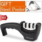 Box Legend Knife Sharpener 3 In 1 Sharpening System Knives Kitchen Professional 705625121856