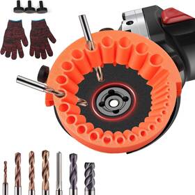 125mm-dbsg-2 Brand Asusara Multi-purpose Drill Sharpener Handheld Orange