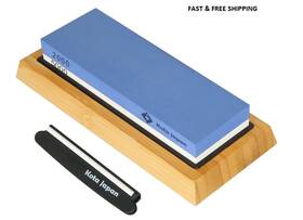Kj2000b Branded Kota Japan Combination Dual Sided 2000-5000 Grit Diamond Knife Sharpener Whet