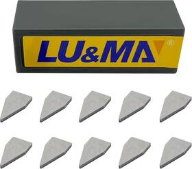 Lmcb4.6 Branded 10pcs Carbide Knife Sharpener Replacement Blades Reversible For Diy And Industrial