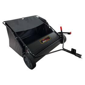 Ls2-42bh-ga Brinly 42 Inch Towbehind Lawn Sweeper In Hammered Finish With Highvelocity Brushe