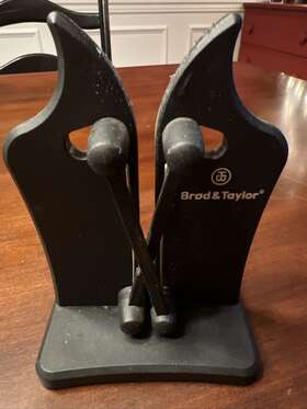 Brod & Taylor 856805005241 &taylor Classic Knife Sharpener With Nylon Base - 4 1/4 Inch L X 3 1/2 W 6 H