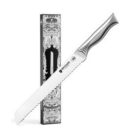 Ca93109 Brodark Bread Knife - 10 Inch Serrated For Homemade Sourdough Hig... Fast Ship