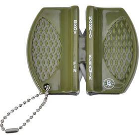 Bo10124 Brusletto Knivsliper Sharpener Green Plastic Handle -