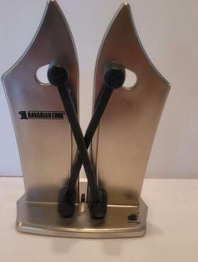 J1-0118 Bulbhead Bavarian Edge Kitchen Knife Sharpener By Official As Seen On Tv