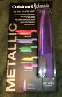 C77-12pmc Unbranded Cuisinart Classic Metallic Coated Color Soft Grip Knife Set