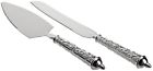 120-1093 Cake Knife Server Modern Set Lace Wilton