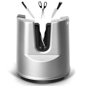 Jt0014 Cambk 3-in-1 Knife Sharpener Tool Small Suction Cup Fixed Kitchen Sharpening Kit W