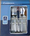 Cambridge Crescent Piece Stainless Flatware Set New In Box Service