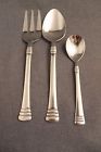 Cambridge Tablespoon Serving Spoon Meat Fork Sugar Codie Glossy Stainless