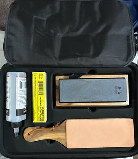 1026757 Cangshan 7-piece Kitchen Knife Care And Sharpening Kit