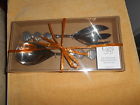 Cape Coral Coastal Home 2 Pk Aluminum Handled Stainless Steel Servers Nwt 300994634985
