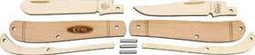 Ca207w Case 010830002075 Wooden Kit Mini Trapper Clip Spey Blades Folding Knife