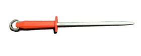 62100r Case Of 6 Granton Sheffield 10 Inch Multi-cut Square Sharpening Steels Red