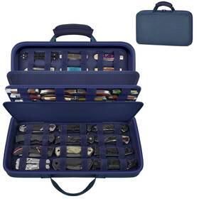 Cskdc0106 Casmilee Knife Display Case For 64 Pocket Knives Folding Cases C