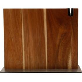 Tcm0010 Cassary Magnetic Knife Block Stand Xl With Built-in Sharpener. Wooden