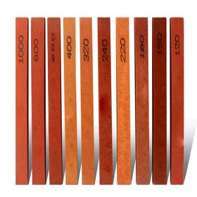 Cbright 611801007909 10pcs Sharpening Stone Set-10 Grit Assorted Sizes Whetstone Sharpener Polishi