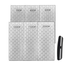 Ceilyweli 639394792385 Diamond Sharpening Stone For 6 Pcs Plate Honing Kitchen Sha