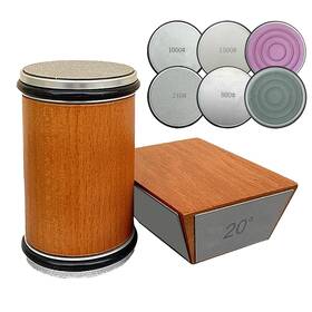 Ceilyweli 639394792460 Rolling Knife Sharpener 4 Diamonds And 2 Corundum Discs - Shar
