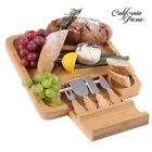 Cheese-board-13 California Picnic Bamboo Cheese Board Gift Set Knife 718194937308