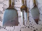 00422d Cheese Knife Spreader Coast Stainless -sku Steel Set Piece Fork Gold 3