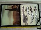 Knife1fruit Cheese 3pc Red Handle Set Cutting Wine Board Knife